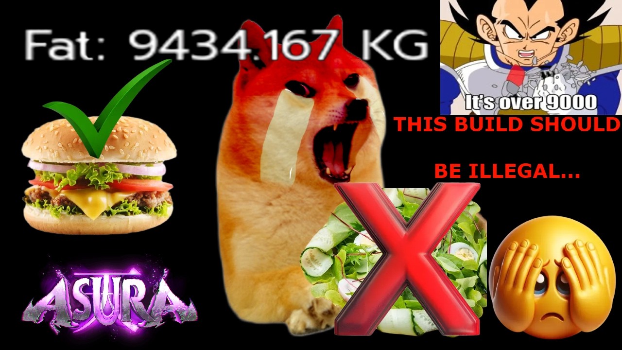 ROBLOX Asura: 9000+ FAT player goes to WAR