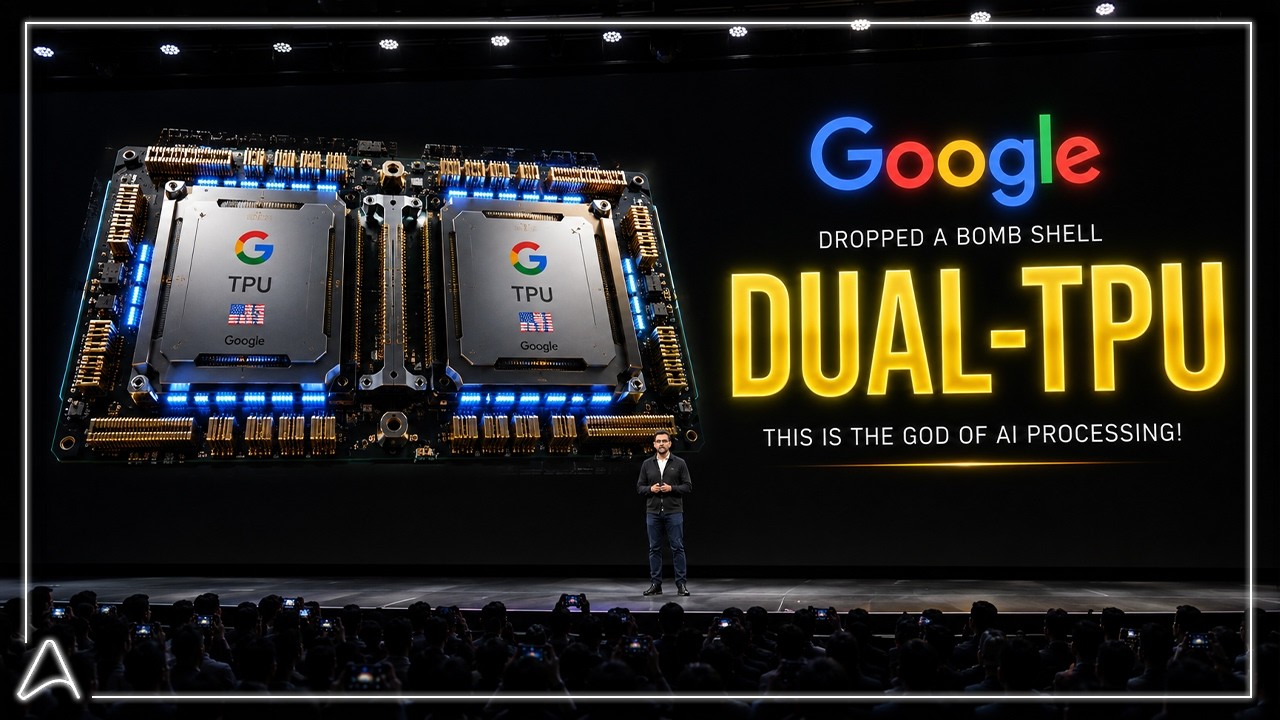 Google&rsquo;s New Dual-TPU Chip Made The Most Advanced AI GPUs Look Like a JOKE!