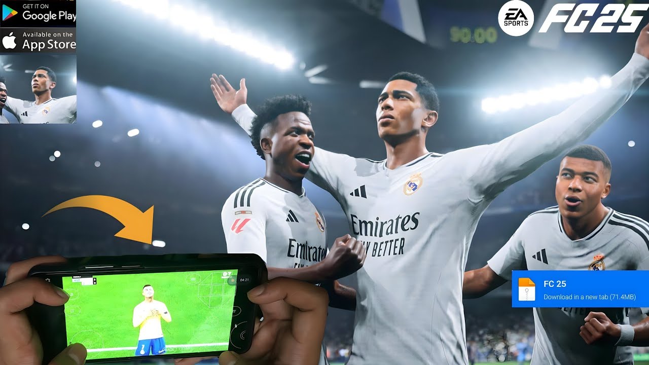 🎮EA SPORTS FC 25 MOBILE DOWNLOAD | FIFA 25 DOWNLOAD FOR ANDROID | HOW DOWNLOAD TO EA SPORTS FC 25