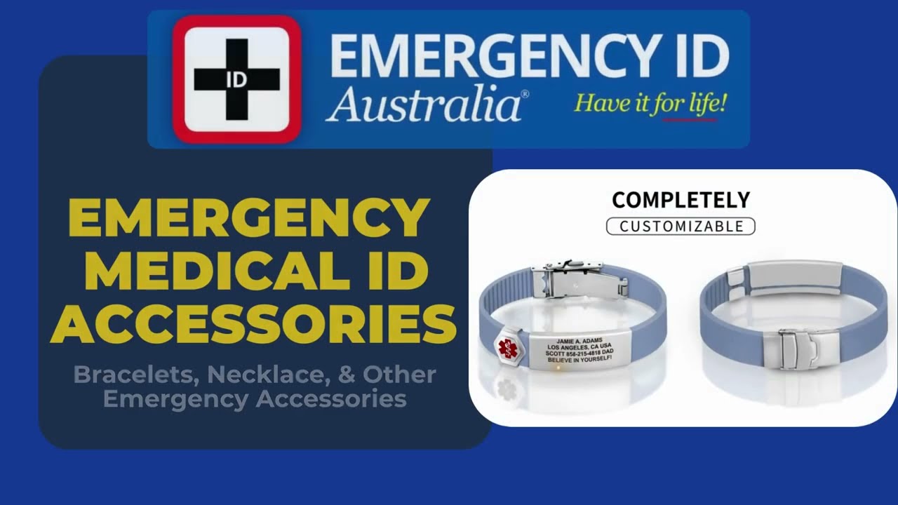 Medical ID Accessories | Best Emergency Medical ID Alert | Medical ID Alert | Emergency ID Australia
