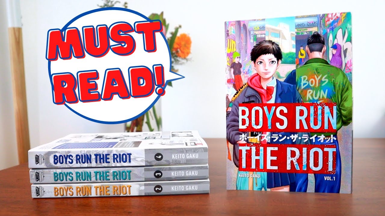 BOYS RUN THE RIOT by KEITO GAKU | Complete Series Manga Review