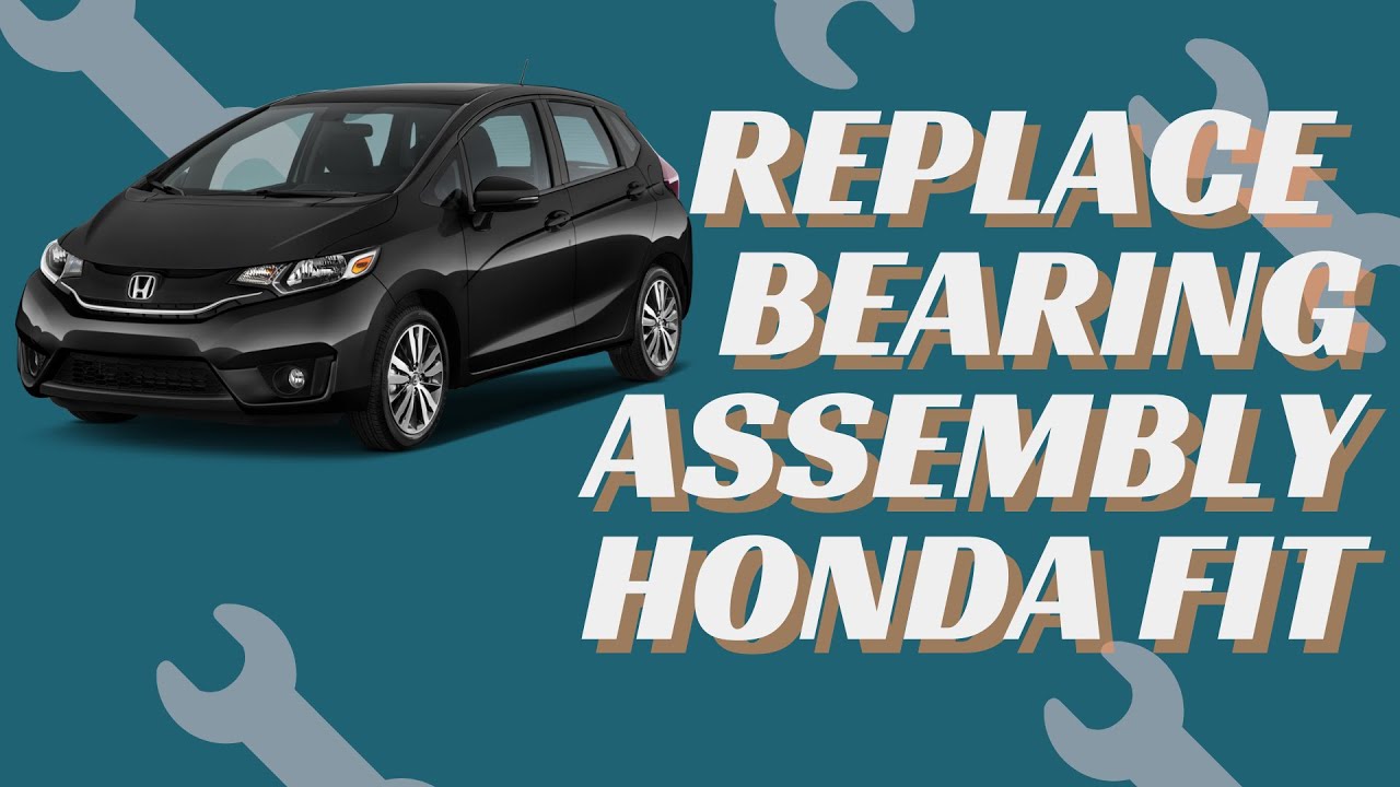 REPLACE BEARING ASSEMBLY ON 2015 HONDA FIT: Easy Fix for Worn Wheel Bearing - 3rd Gen - Hatchback