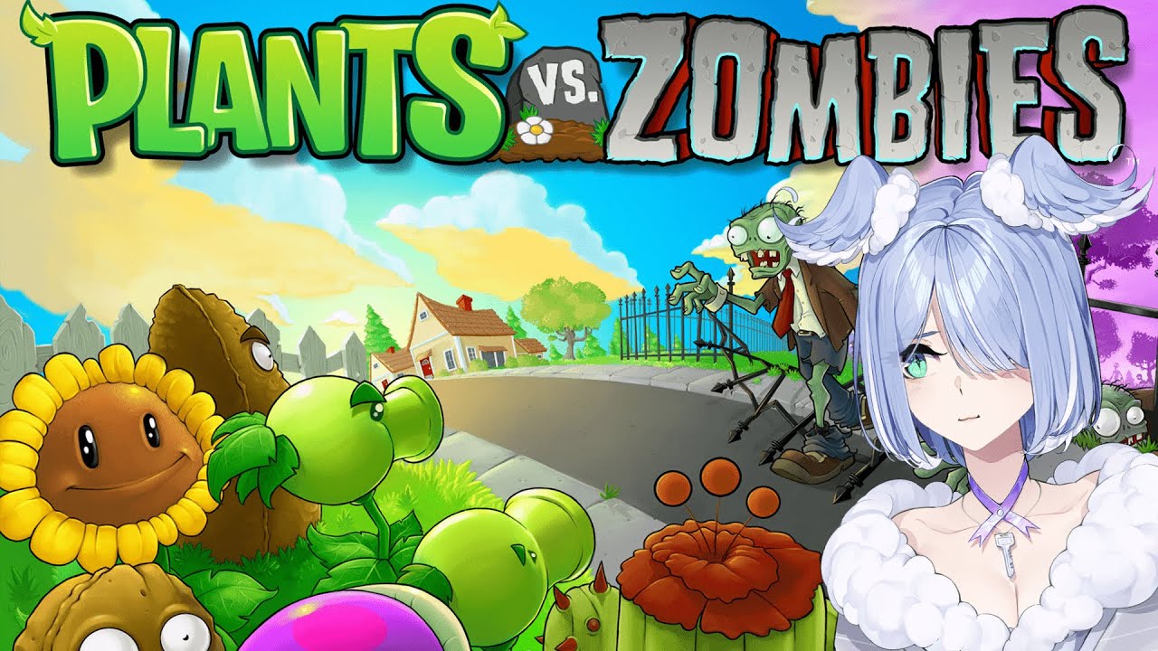 【PLANTS VS. ZOMBIES】 first time peashooting 【NIJISANJI EN | Elira Pendora】