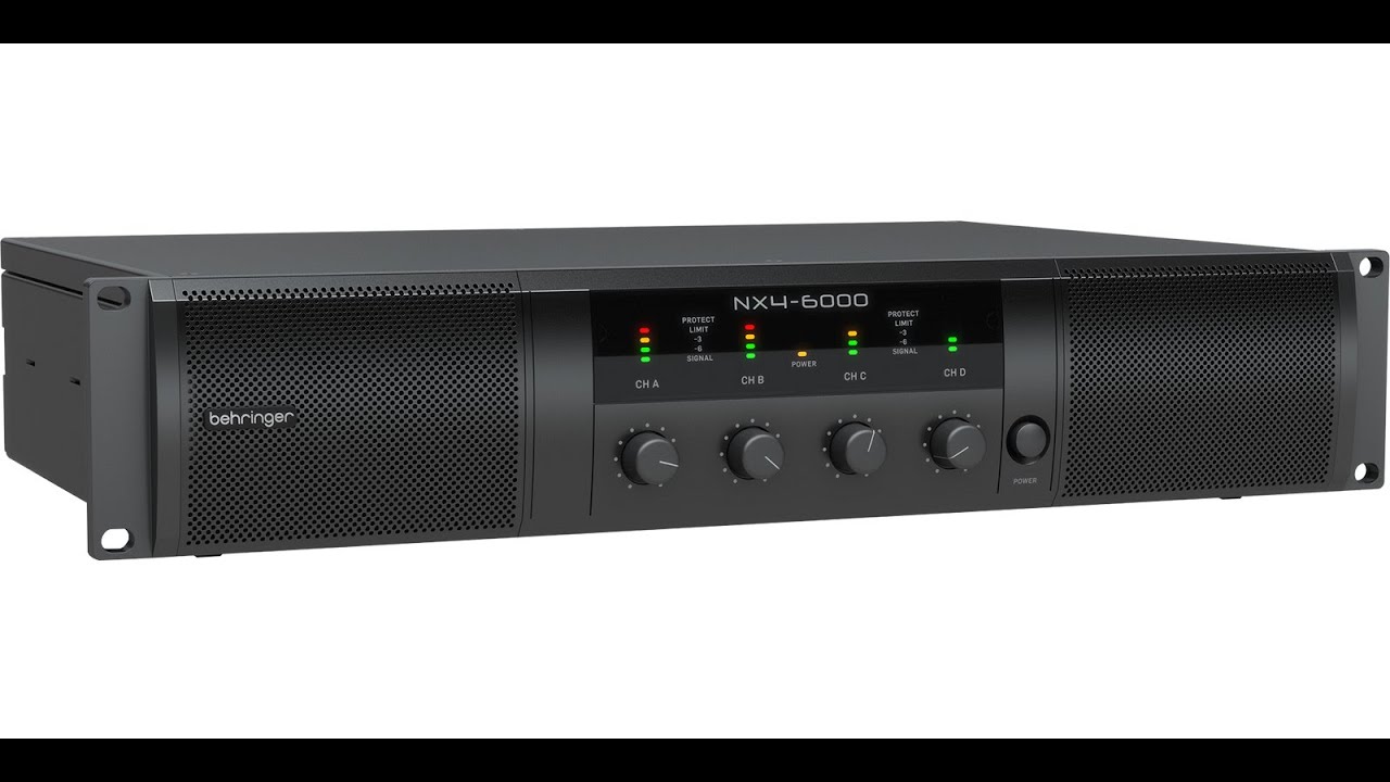 Behringer NX4-6000, testeo general luego de reparar