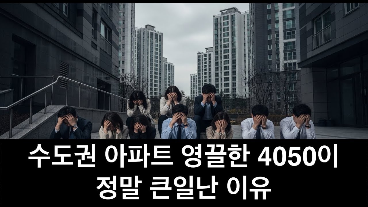 수도권 아파트 영끌한 4050이 정말 큰일난 이유
