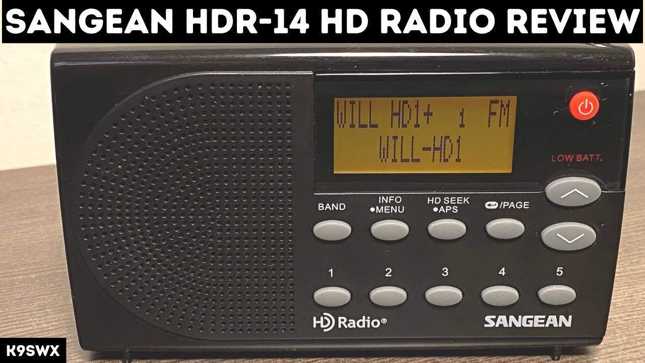 Sangean HDR-14 HD/FM/AM radio review