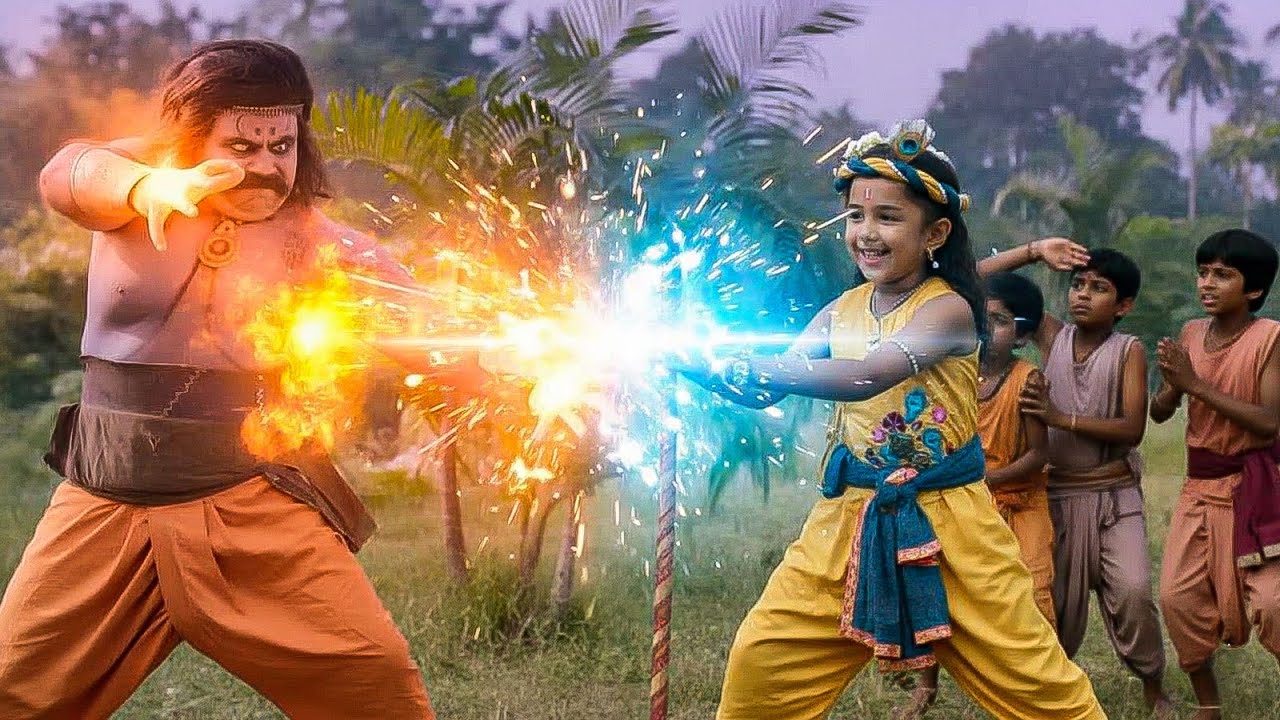 कान्हा और इस शक्तिशाली असुर में हुआ भयंकर युद्ध || Best Of Yashomati Maiya Ke Nandlala