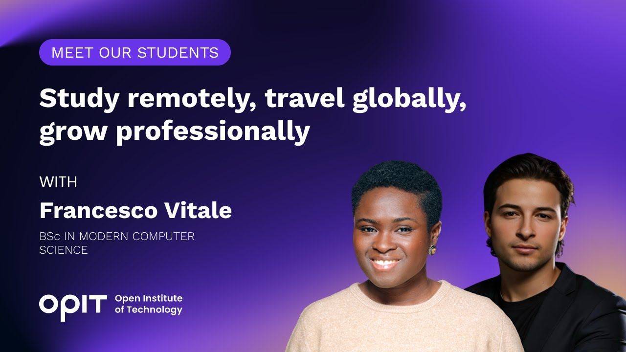 Get a European-Accredited Bachelor’s Degree Online | Francesco’s Story with OPIT