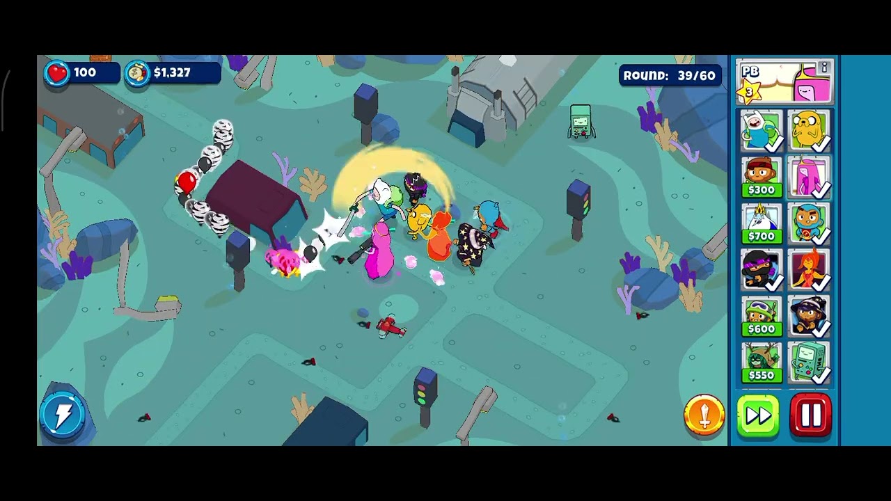Bloons adventure time td #30 underwater junction extreme 