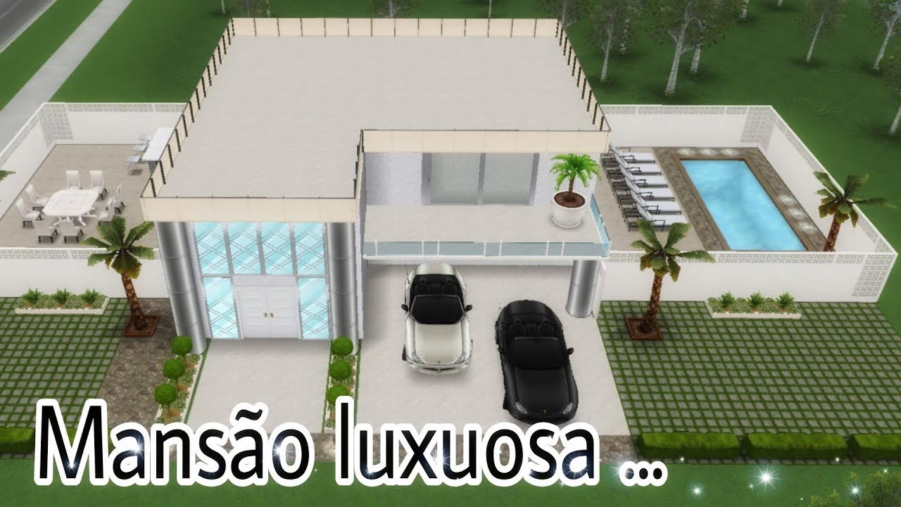 Mansão De Luxo || Tutorial de Construção || THE SIMS FREEPLAY ⚒️