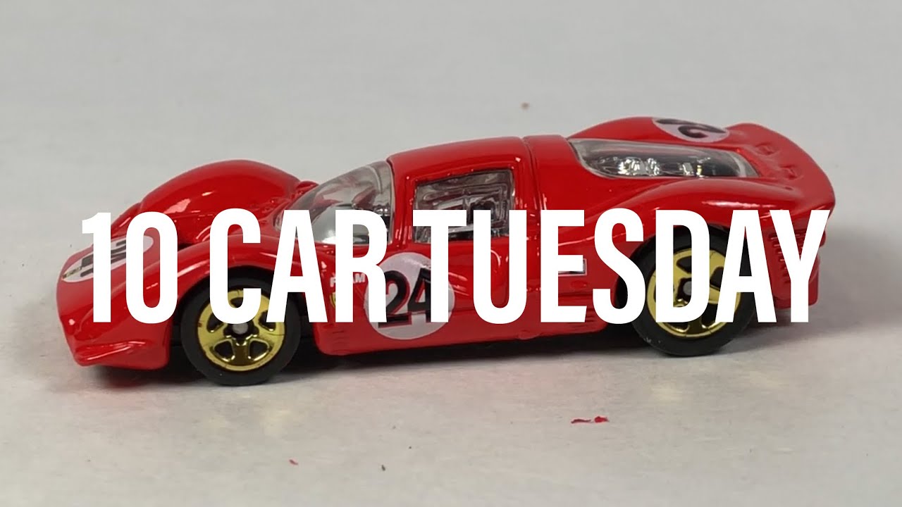 10 Car Tuesday - Mostly Ferrari Hot Wheels