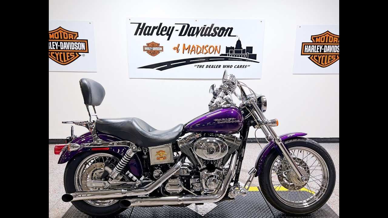 2002 Harley Davidson Dyna Low Rider FXDL concord purple