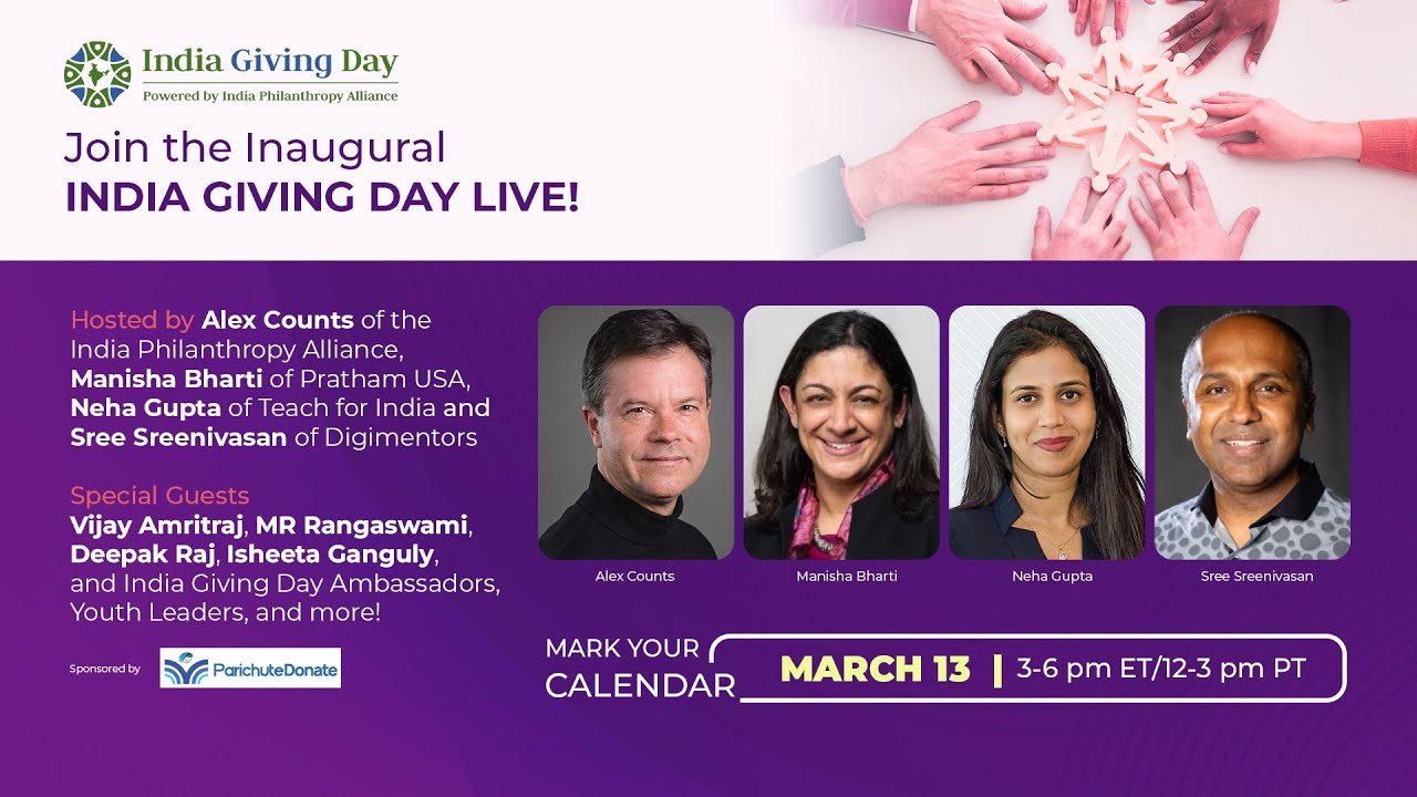 India Giving Day Live! #PowerOfUs