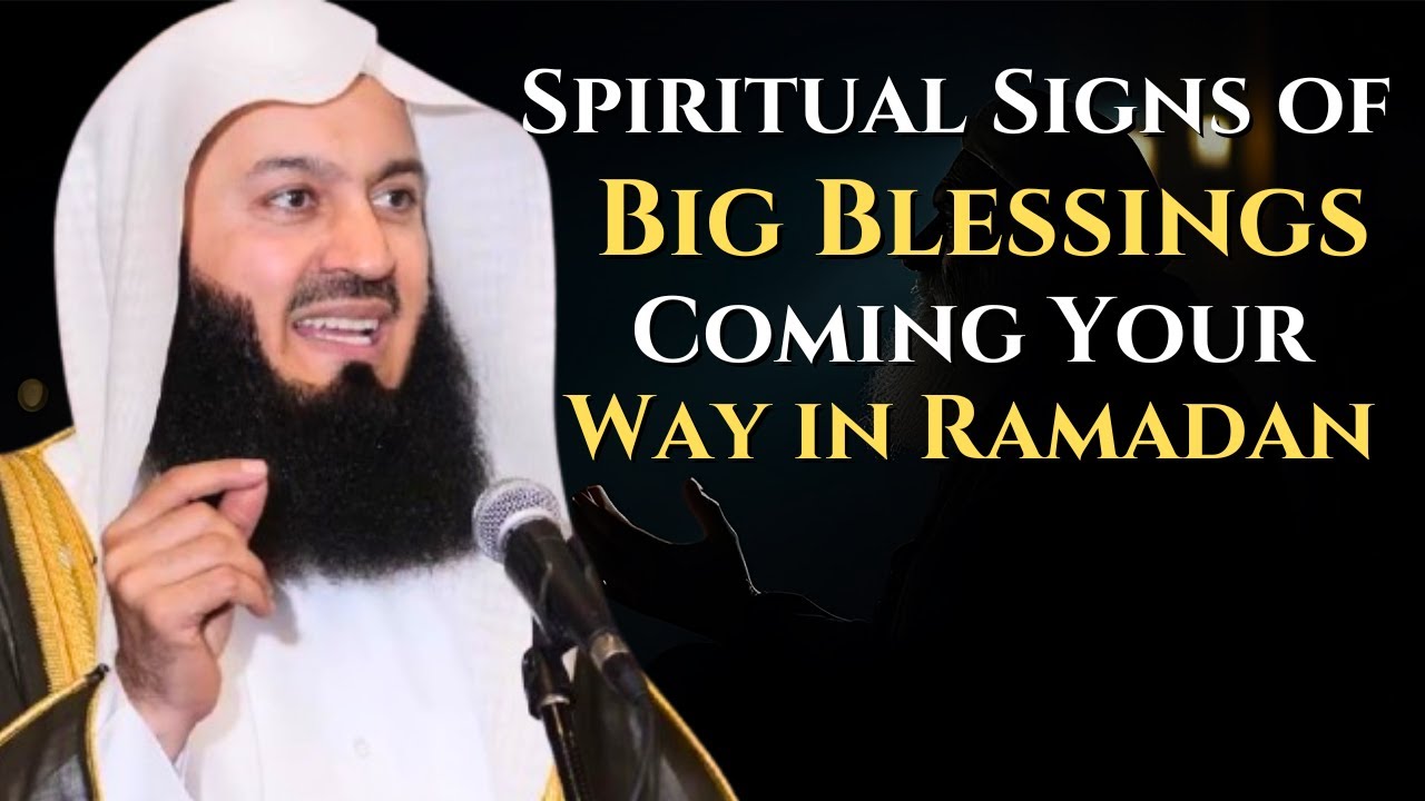 Signs of Allah’s Favor: Preparing for Big Blessings This Ramadan | Mufti Menk | Islamic Lecture