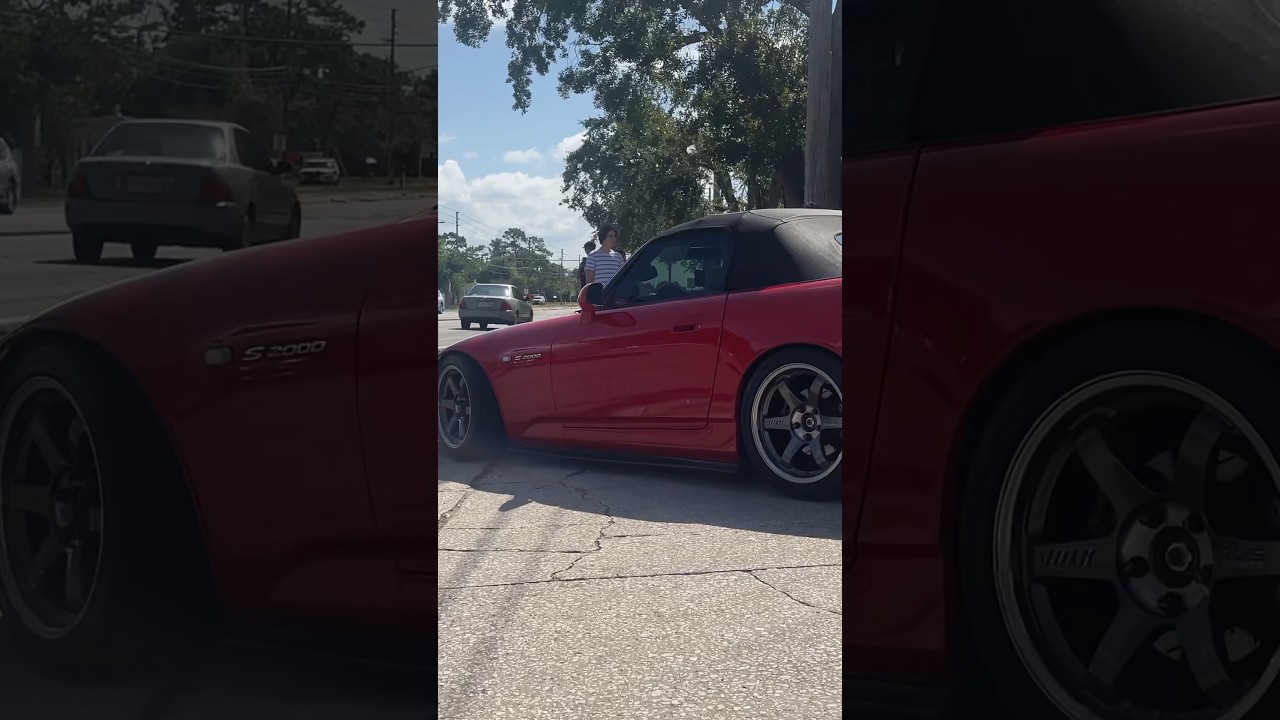 Honda s2000 car meet exit 🔥👀#hondas2000 #carspotting #jdmculture #carexhaust