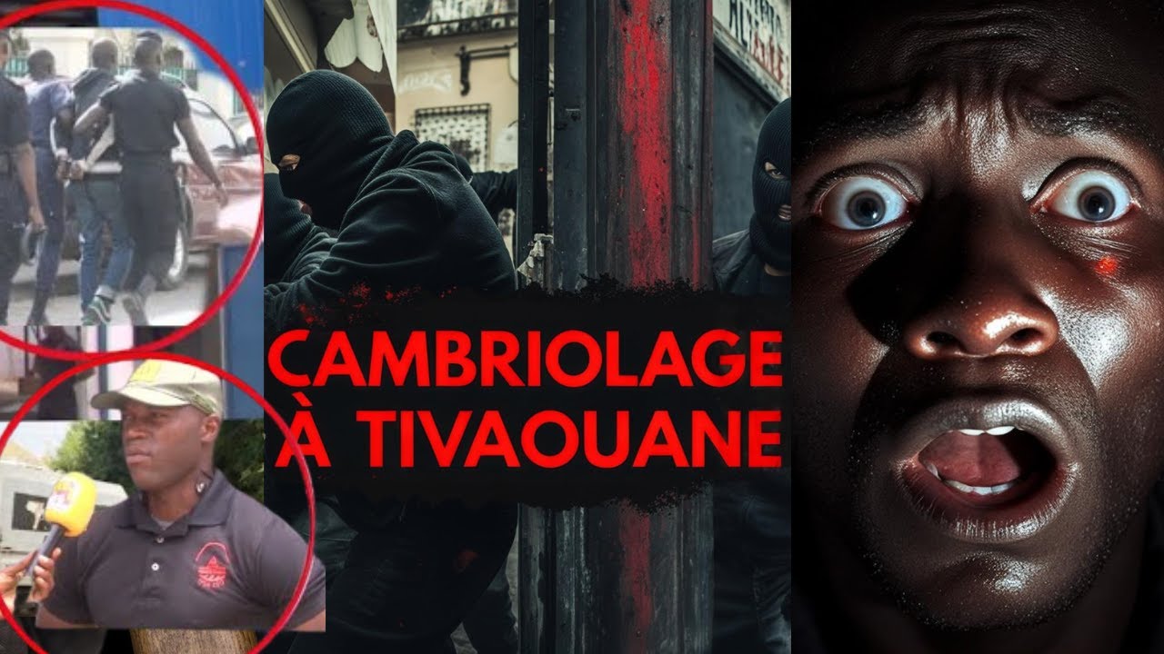 Le Film du Cambriolage à Tivaouane. 1 Million emporté.