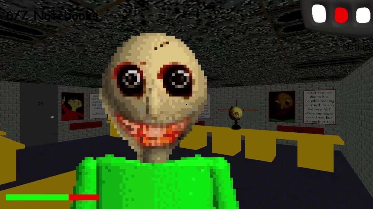 Baldis basics Classic gameplay 