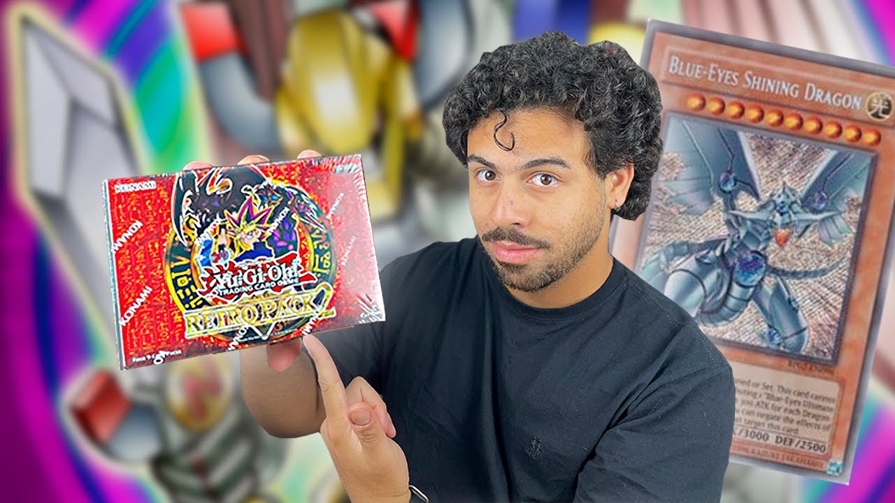 Yu-Gi-Oh! RETRO PACK 2 | UNBOXING | EM BUSCA DO BLUE-EYES SHINING DRAGON!!