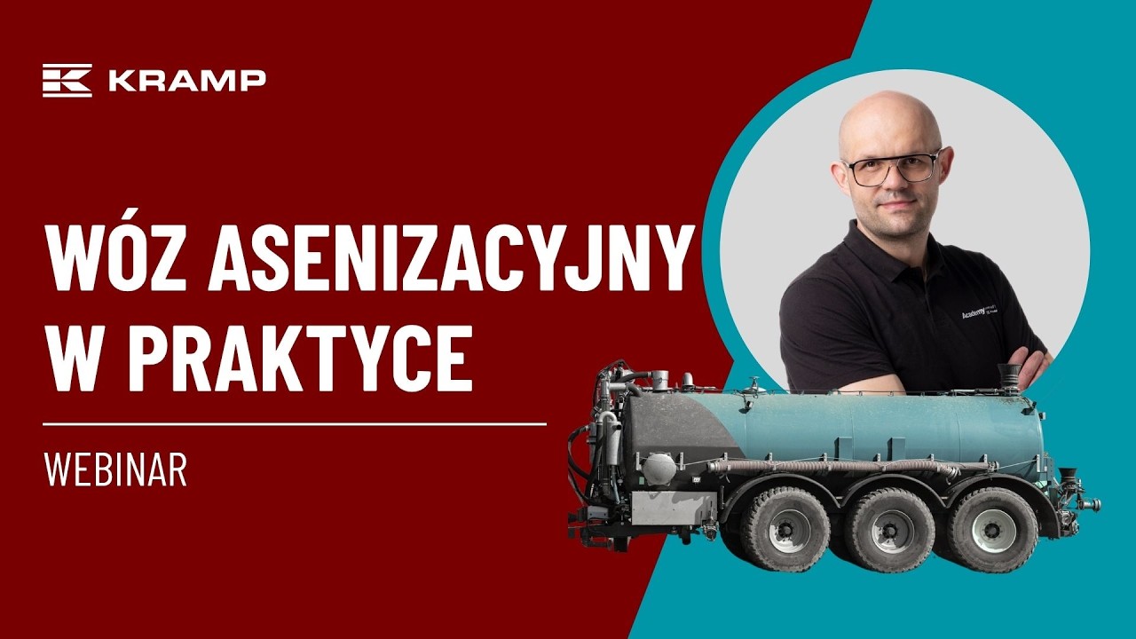W&oacute;z asenizacyjny &ndash; budowa, osprzęt i trendy 2026 | WEBINAR