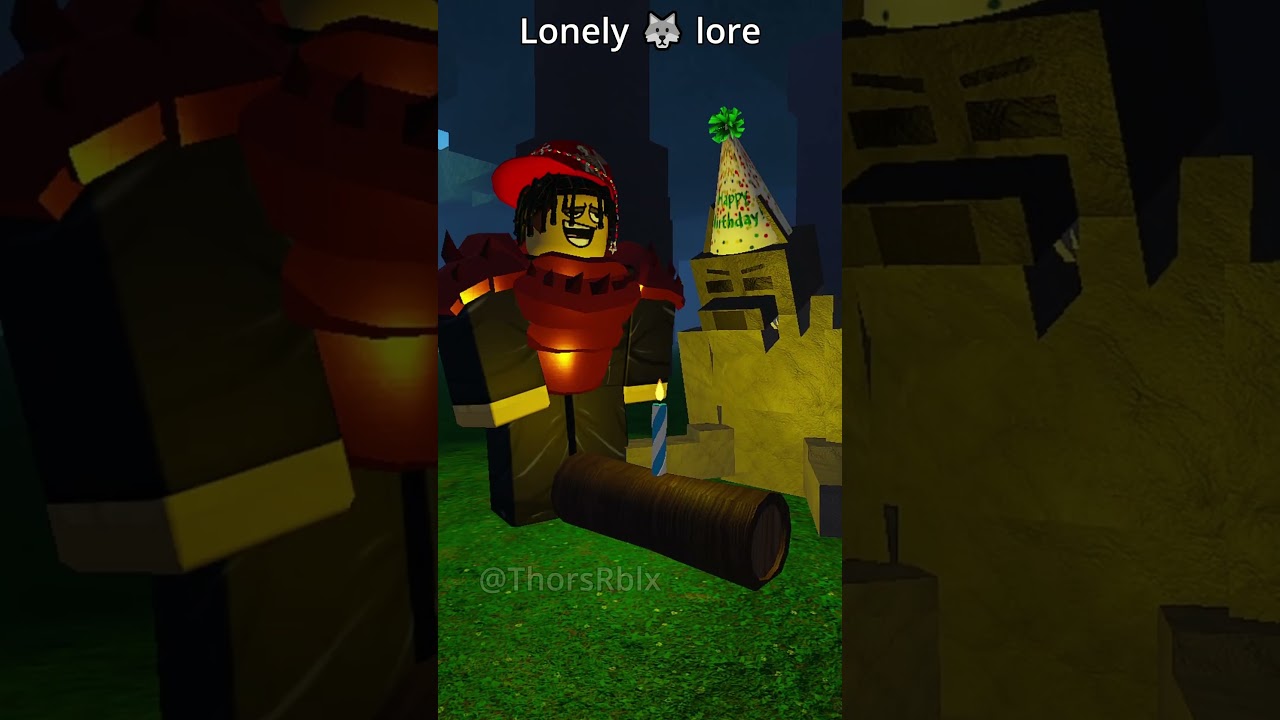 The Lonely Wolf Lore #shorts #roblox #usa #99nightintheforest
