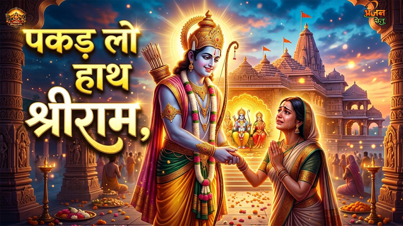 पकड़ लो हाथ मेरे राम जीवन की नाव डूब रही है  भजन पकड़ लो हाथ राम 🙏 डूबता हुआ भक्त पुकारे  Ram Bhajan