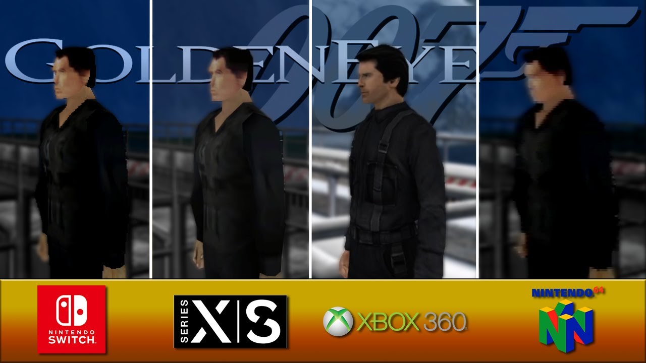 What's The Best Version Of Goldeneye 64? (Switch vs Xbox vs Xbox 360 vs N64)