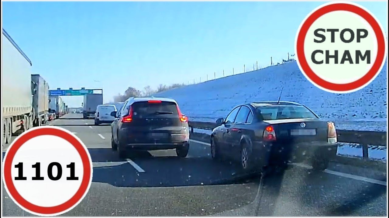 Stop Cham #1101 - Niebezpieczne i chamskie sytuacje na drogach