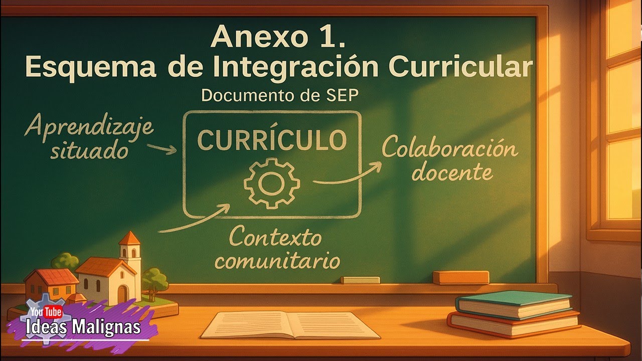 idM Gráfico. Anexo 1: Esquema de Integración Curricular (Sentipensar, crear y diseñar proyectos...)