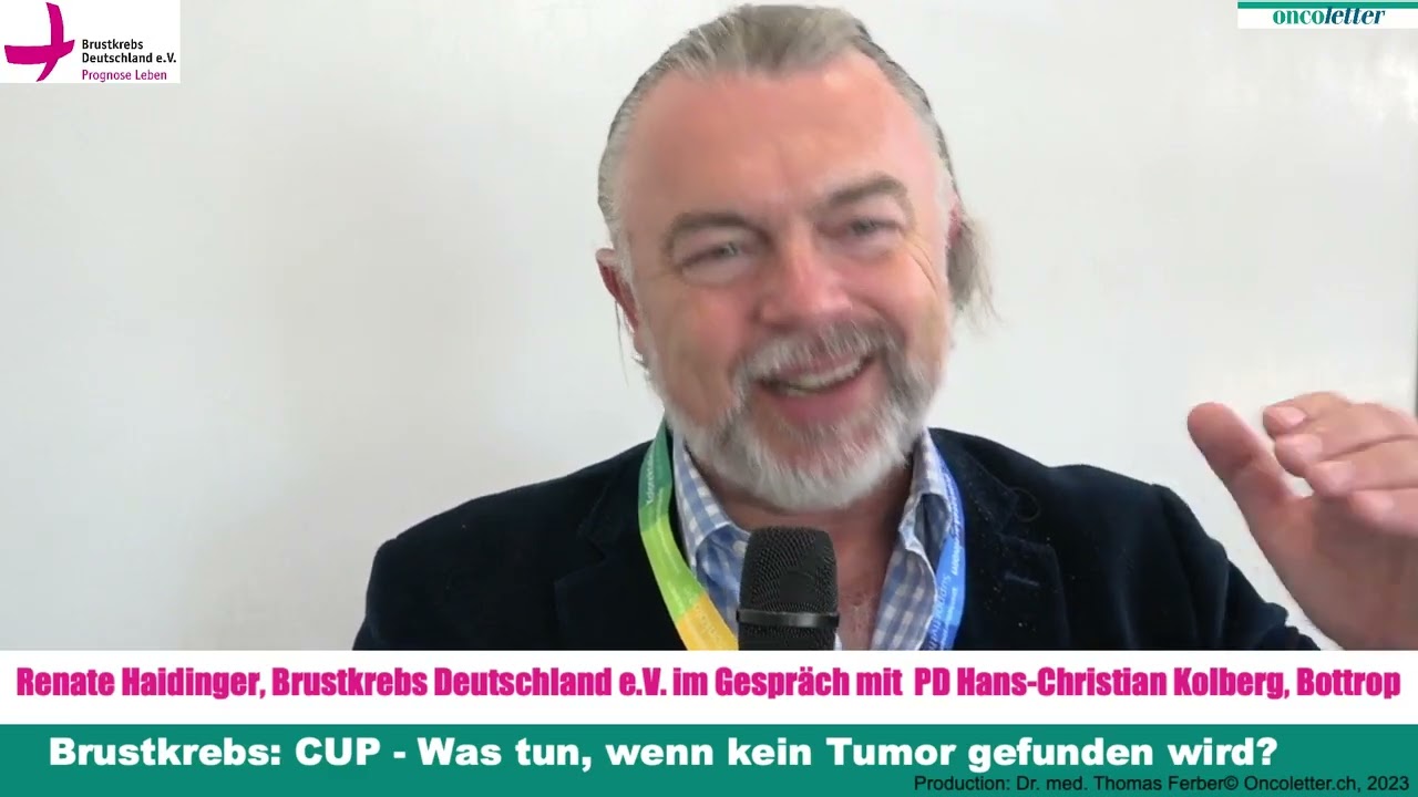 SENO 2023 | CUP Syndrom - Was tun, wenn kein Tumor gefunden wird? - PD Dr. Kolberg