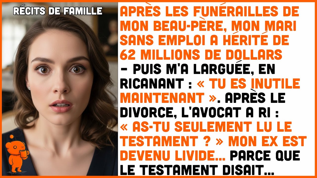 Après l’héritage de 62M$, mon mari au chômage m’a quittée.