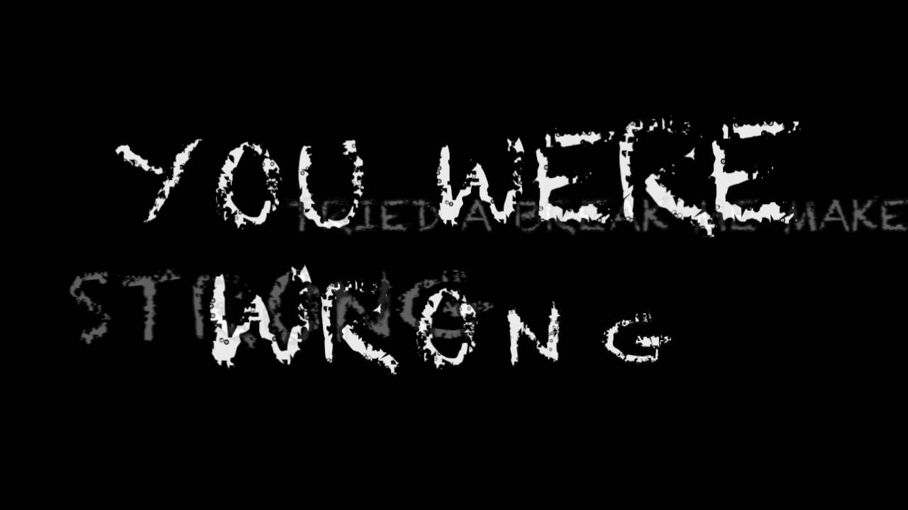 Icon For Hire - You Were Wrong Lyrics