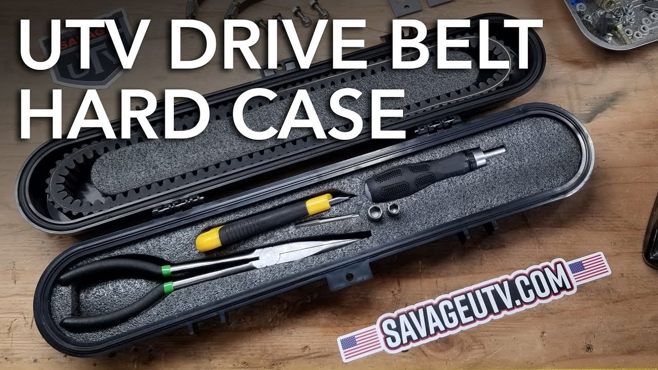 New Savage UTV Drive Belt Hard Cases | The SXS Guys