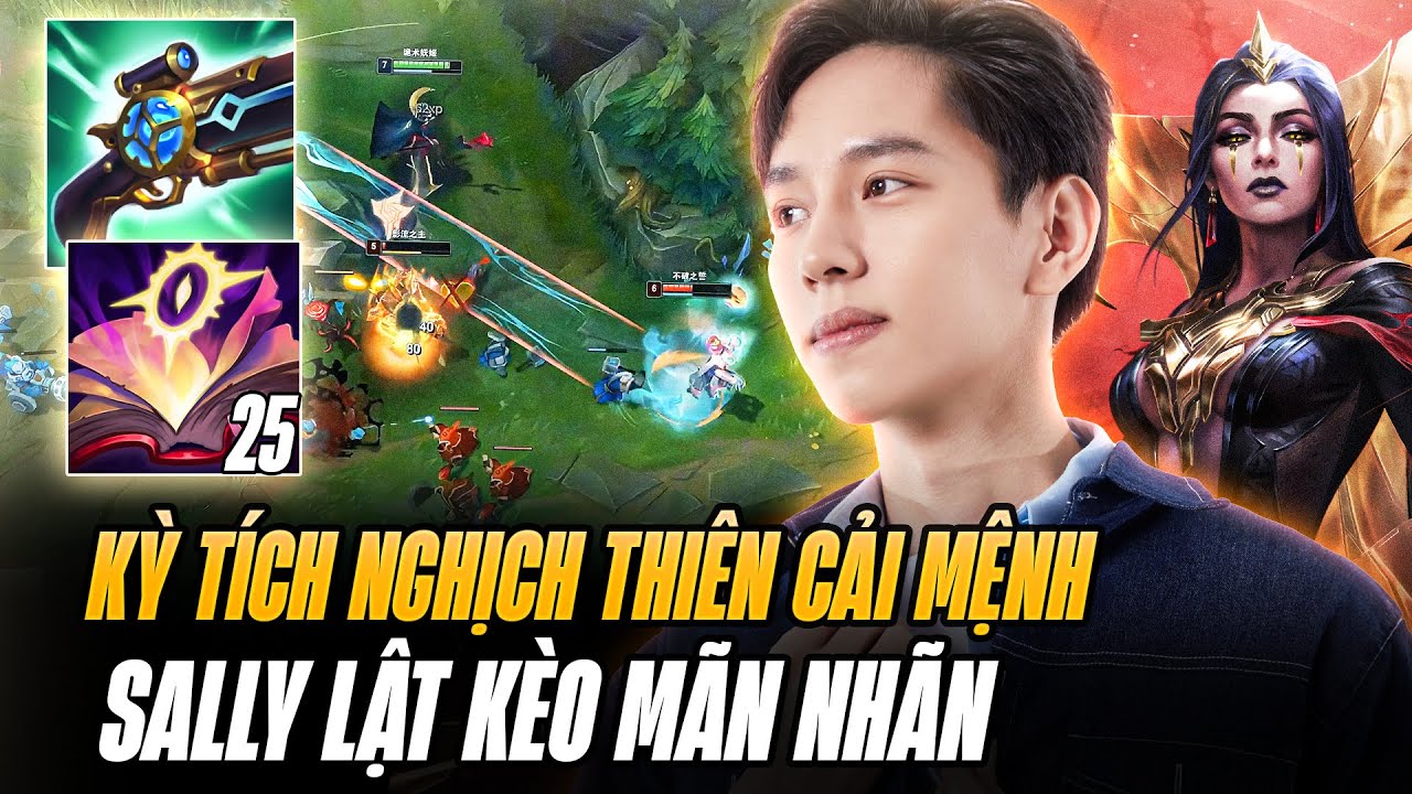 Kỳ Tích Nghịch Thiên Cải Mệnh Của Sally Với Game Đấu Leblanc 1vs9 Gánh 4 Cục Tạ Lật Kèo Mãn Nhãn