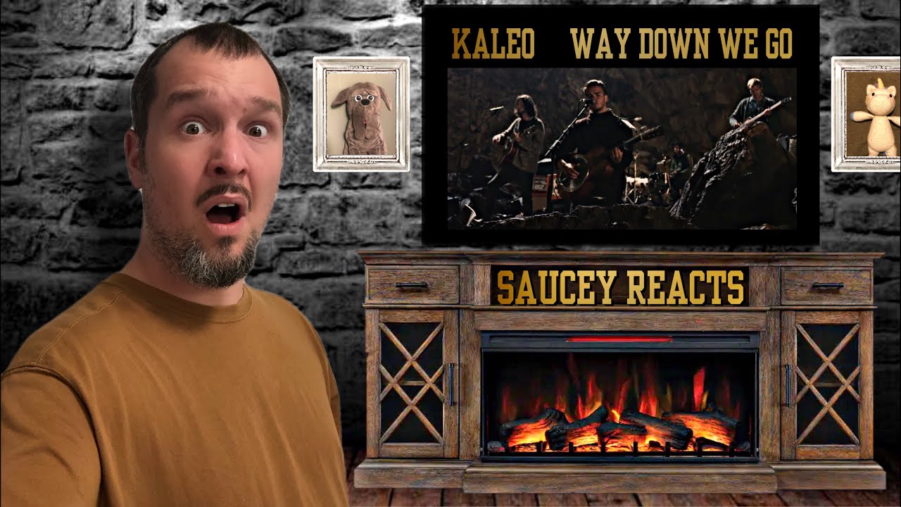 Saucey Reacts | Kaleo - Way Down We Go (LIVE In A Volcano) | I’m Sorry, Live In A WHAT!?