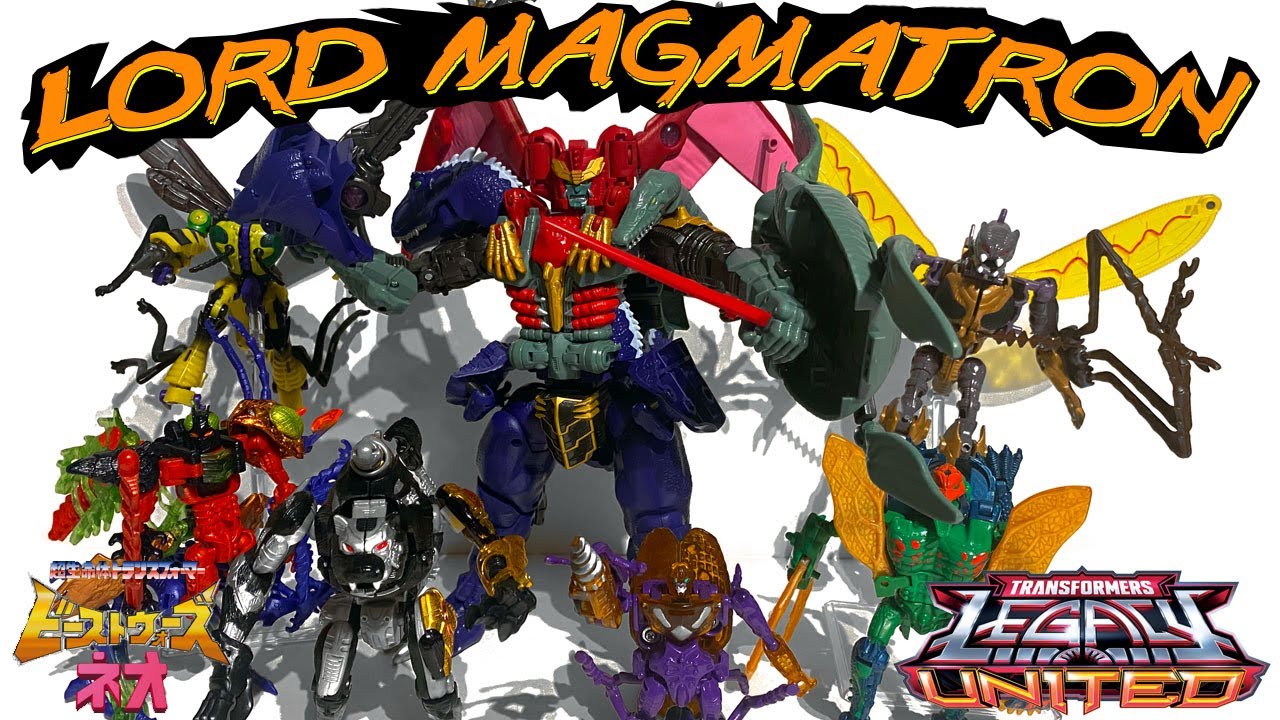 Transformers Legacy United Magmatron - Commander Class - Beast Wars Neo Emperor of Destruction
