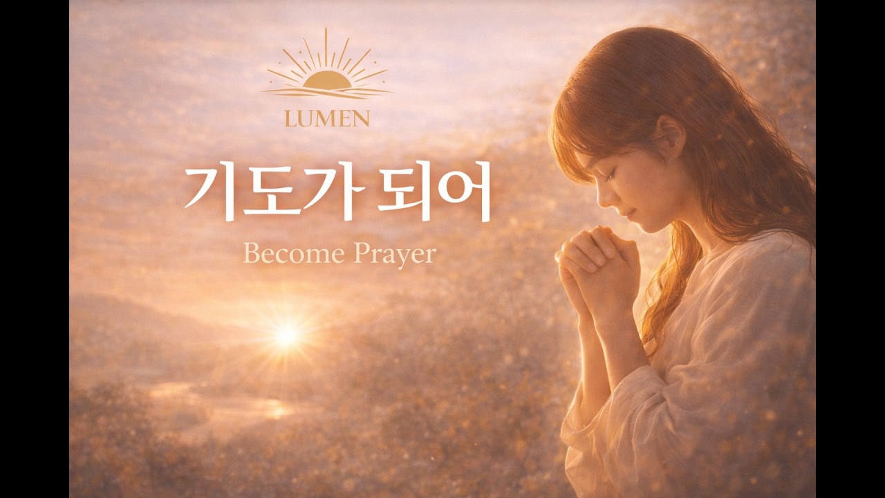 기도가 되어 | 조용한 듀엣 찬양 CCM | 새벽 묵상 기도 음악 LUMEN