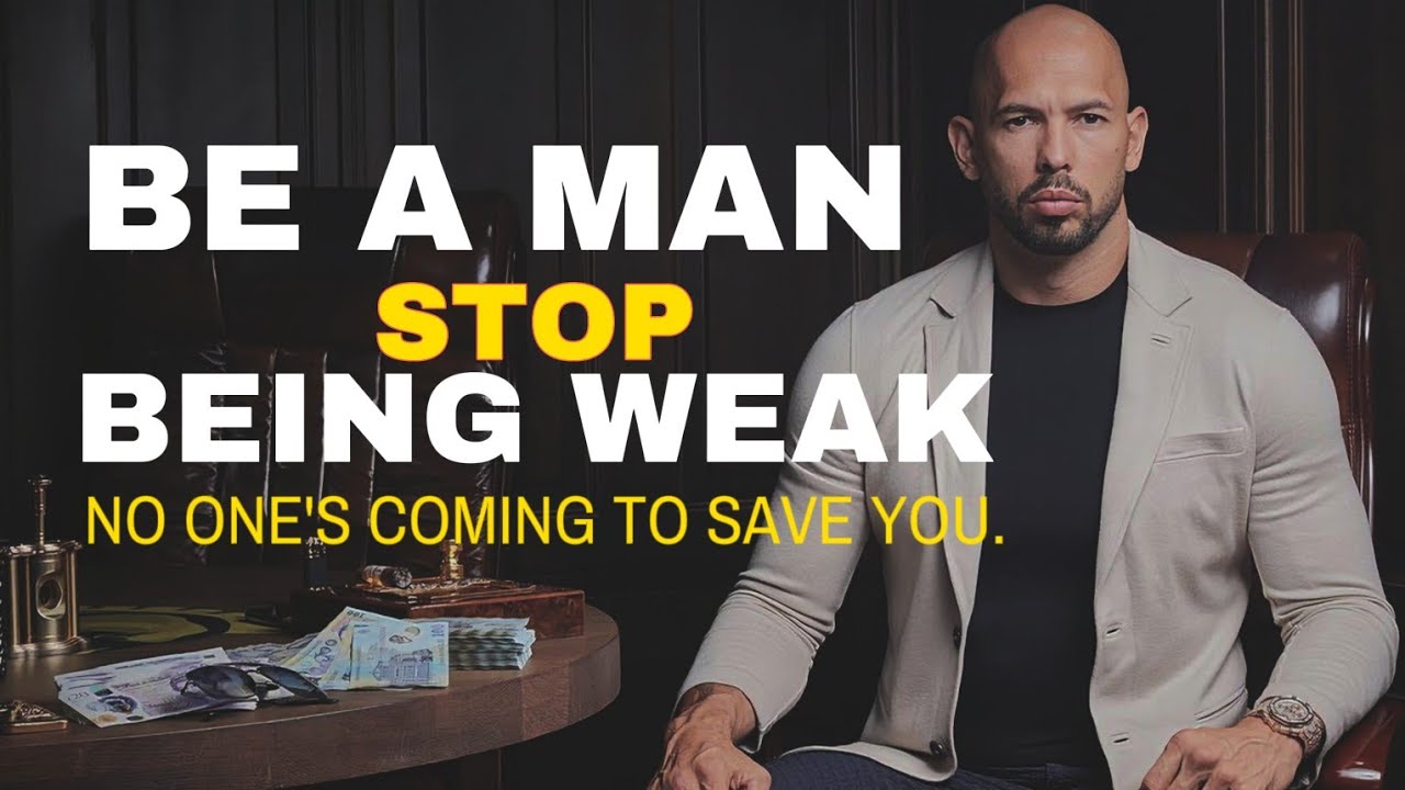 Be a Man. Build Discipline, Take Control & Stop Making Excuses | Andrew Tate Motivation.#SelfControl