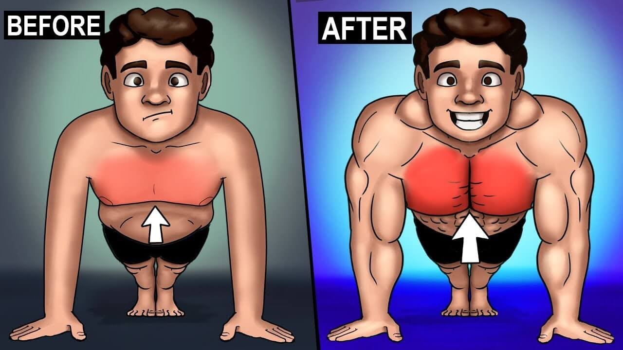 What happens when u do 20 Push Ups everyday for 1 month