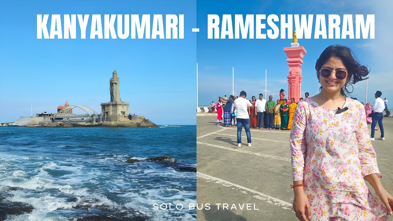 After Missing the Bus, How I Reached Rameshwaram from Kanyakumari 🚍