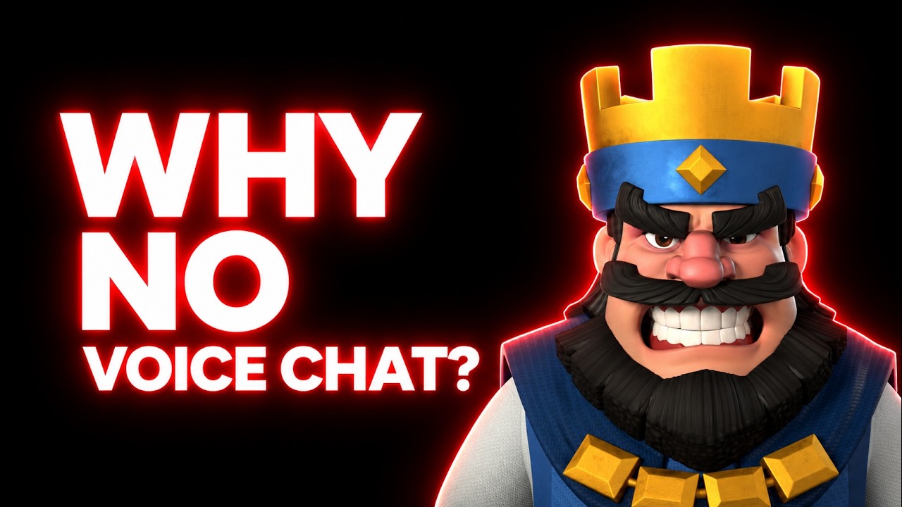 Why Clash Royale has no voice chat | Explained fast