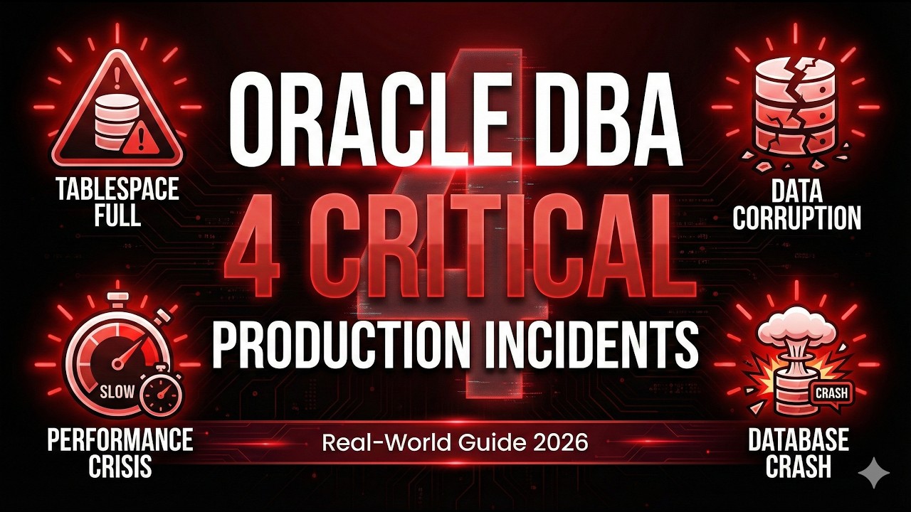Реальные сценарии работы администратора баз данных Oracle: 4 критических инцидента в производстве...