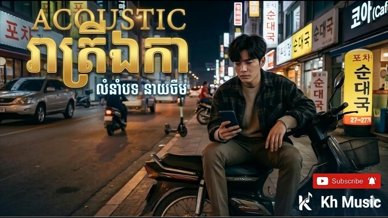 រាត្រីឯកា លំនាំបទ៖នាយចឺម Acoustic