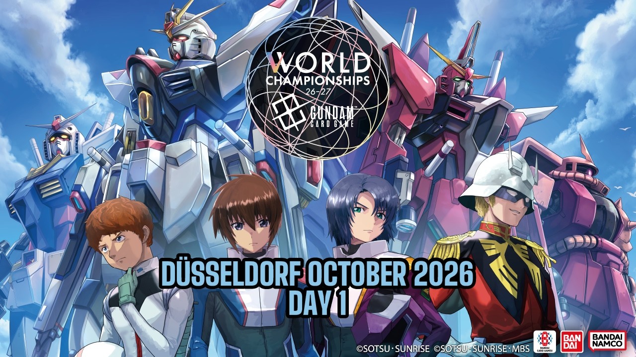 [DAY 1] Gundam Card Game Offline Regional | Live From D&uuml;sseldorf | BANDAI OFFICIAL LIVESTREAM