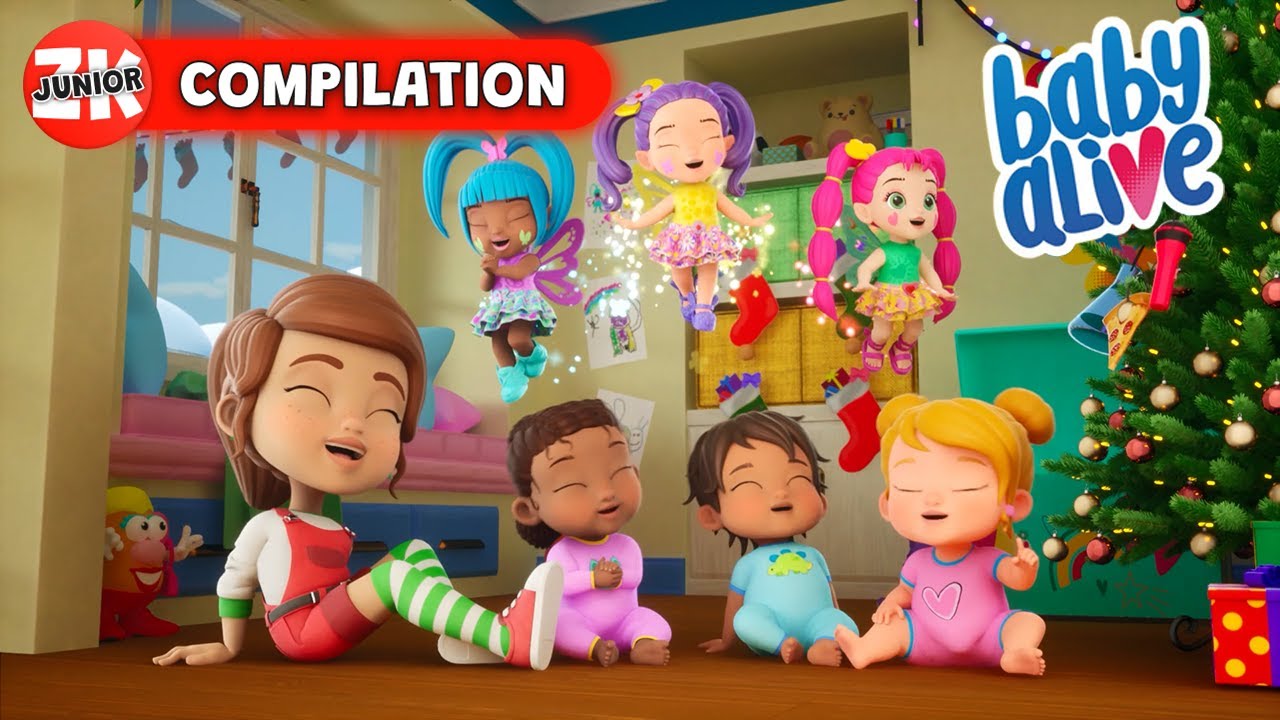 Celebrate Christmas With Baby Alive! 🎄 Baby Alive | Episode Compilation | ZeeKay Junior