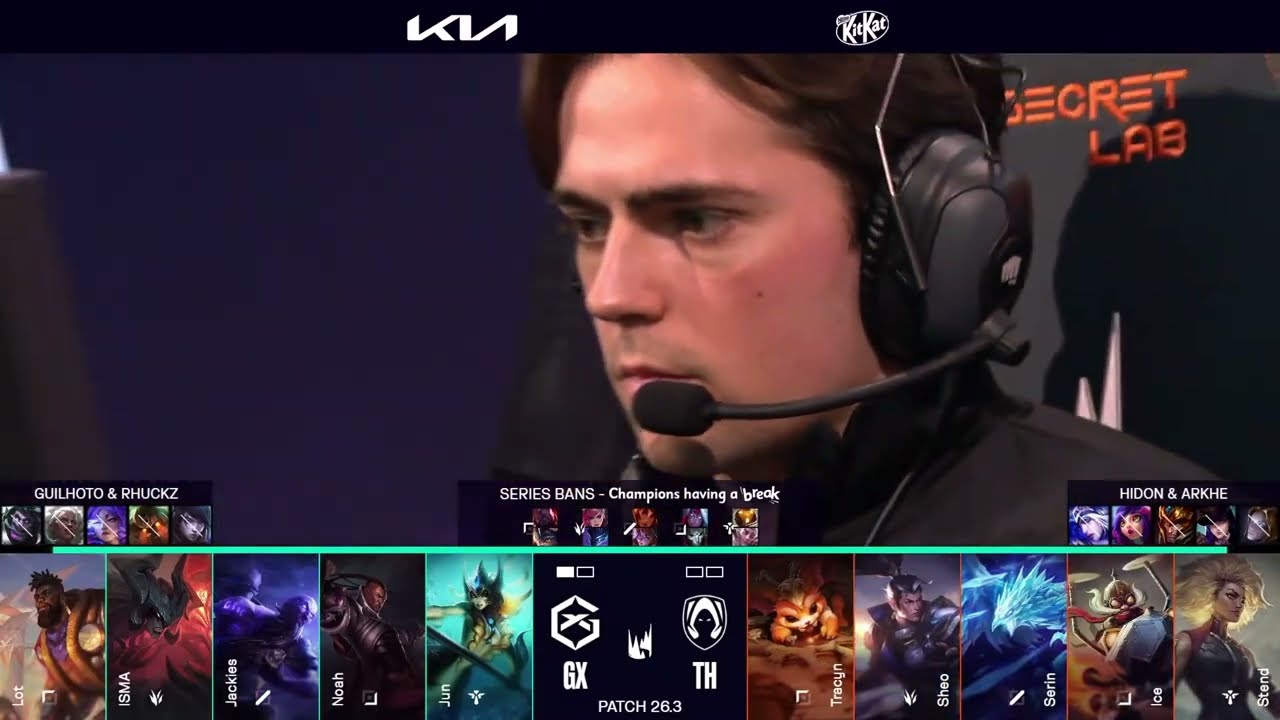 GX vs TH GAME 2 | LEC 2026 Versus Playoffs Lower Bracket Round 1 | Gaintx vs Team Heretics