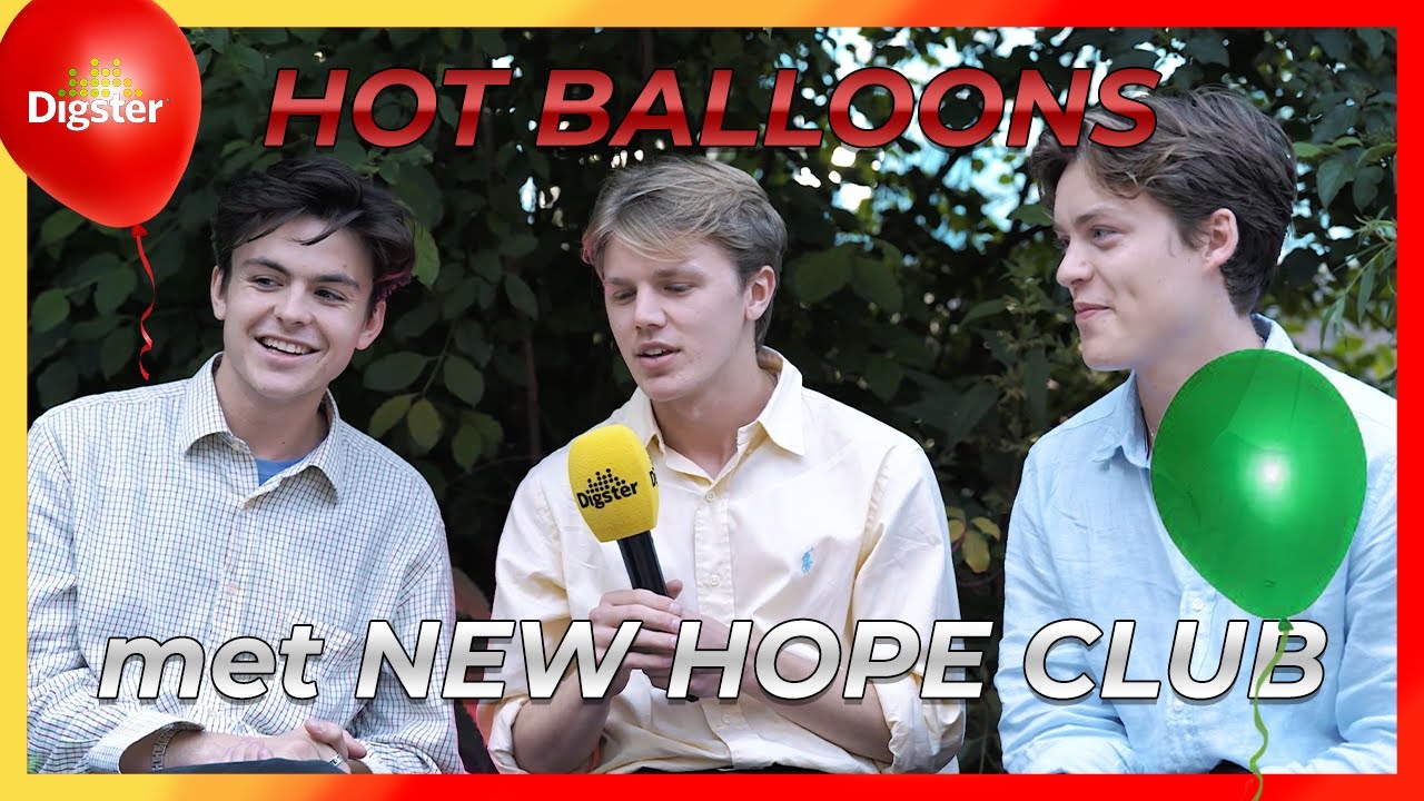 NEW HOPE CLUB over HARRY STYLES, NIEUWE MUZIEK & DE BAND VERLATEN... 😱 | HOT BALLOONS #2