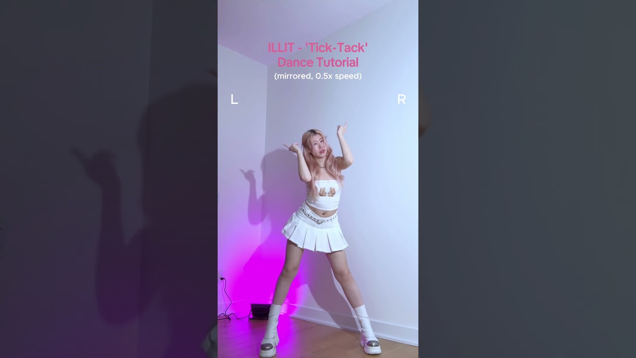 ILLIT 'Tick-Tack' Dance Tutorial