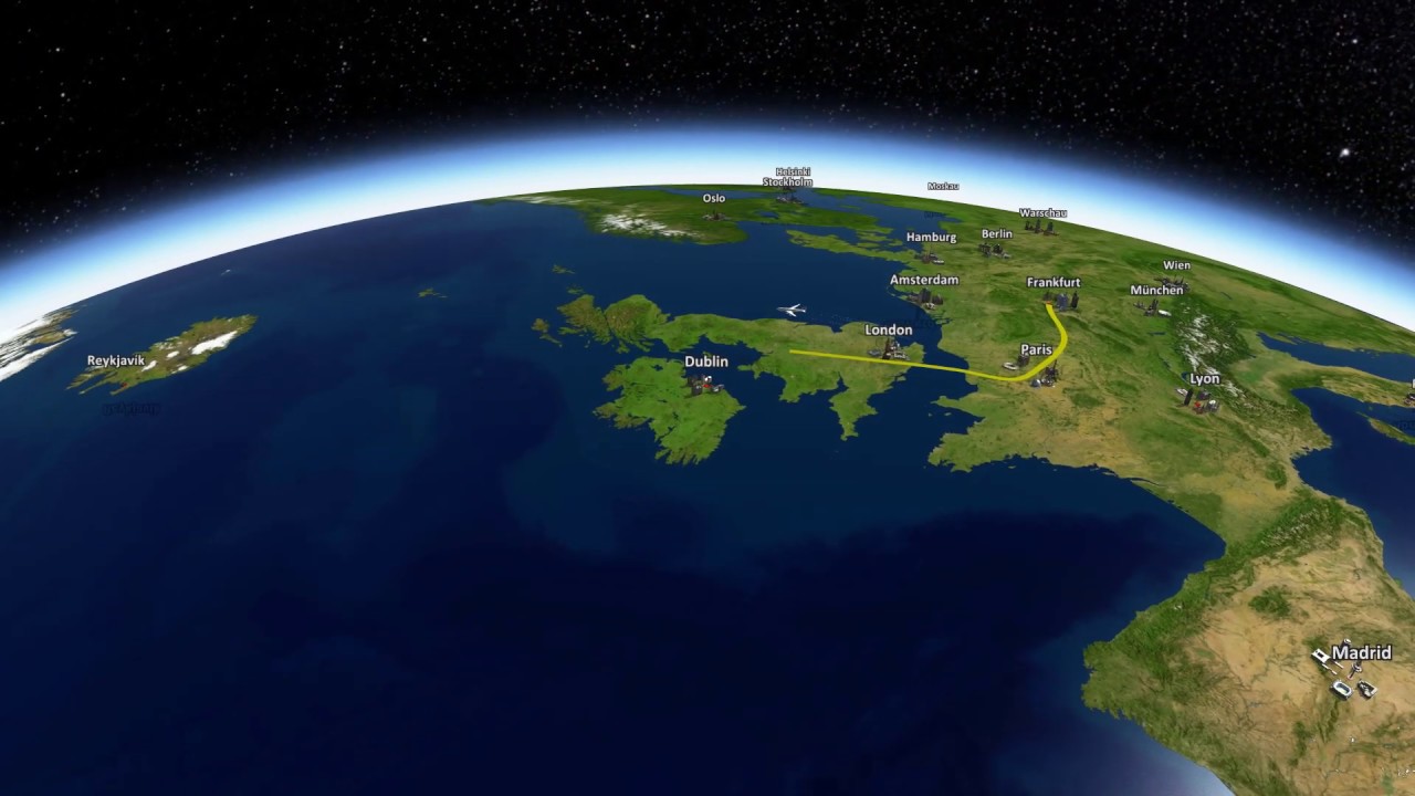 Routenanimation mit Vasco da Gama