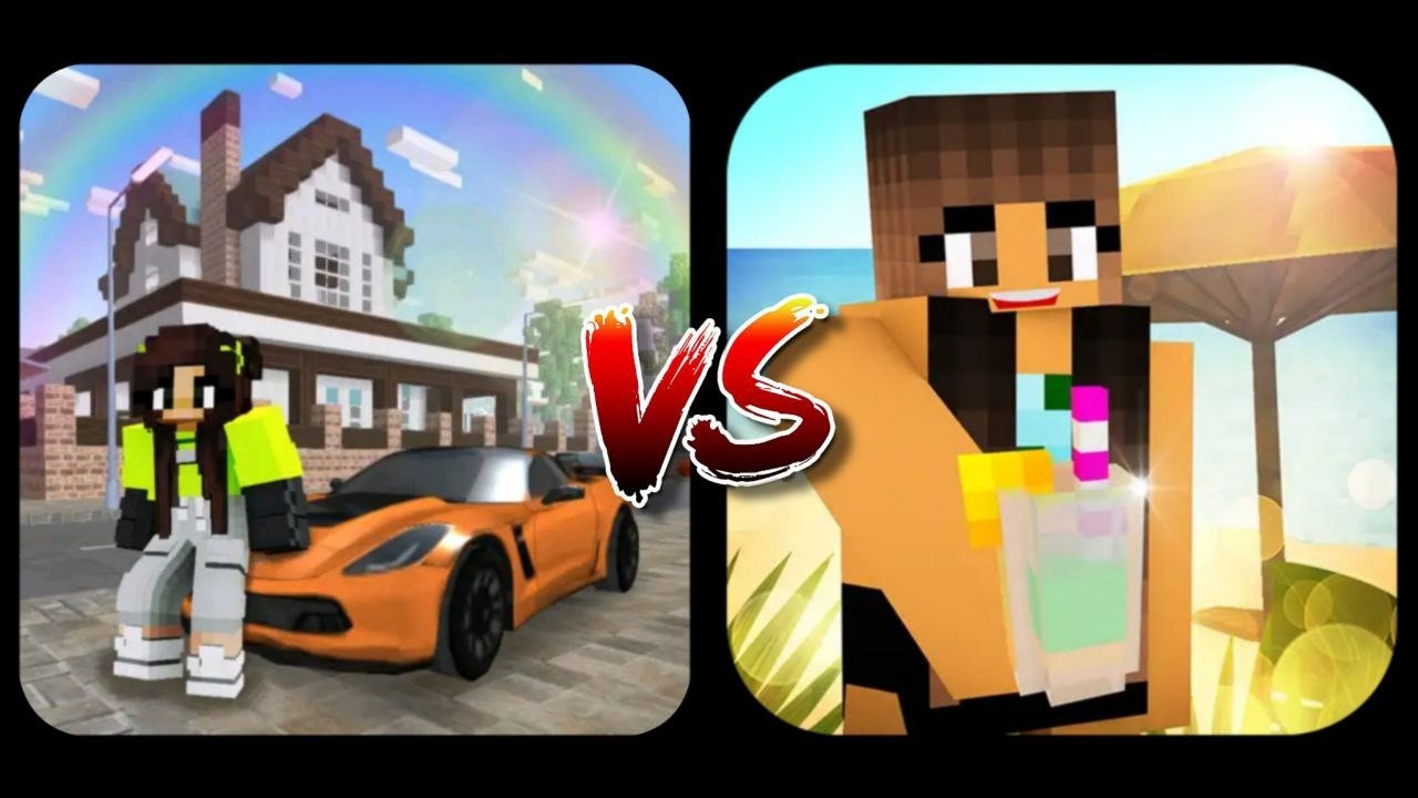 School Party Craft VS Beach Party Craft