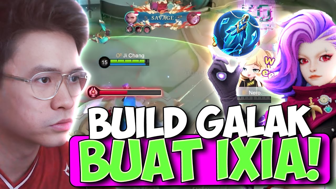 KITA GALAKIN ADEK ADEK INI DENGAN IXIA + FLEETING TIME !! - Mobile Legends